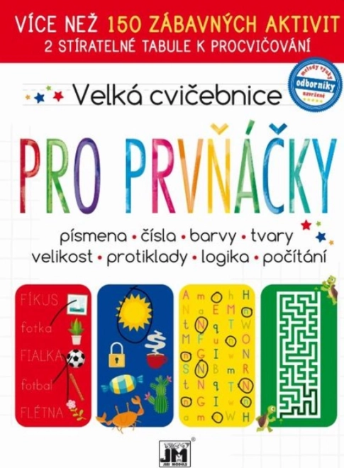 JIRI MODELS Velká cvičebnice pro prvňáčky