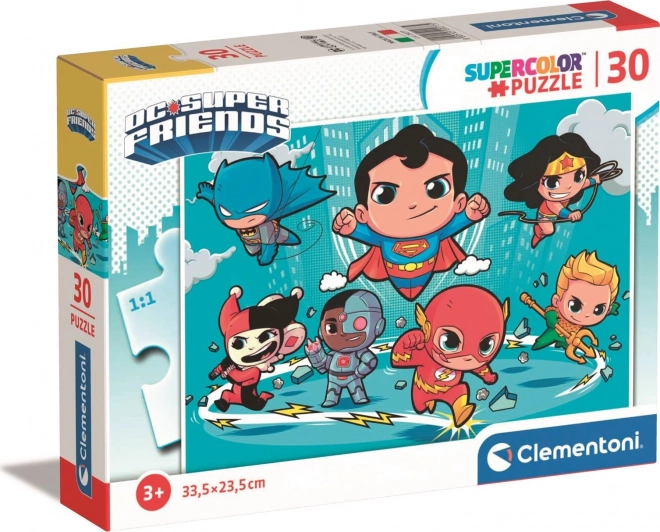 CLEMENTONI Puzzle DC Super Friends 30 dílků