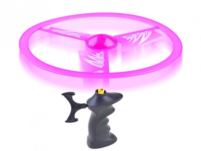 Disc zburător cu efect de lanț luminos SP0639 – Růžová