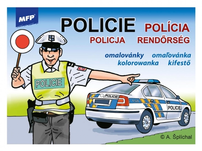 Omalovánky MFP Policie