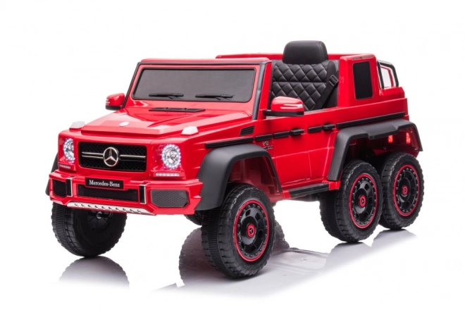 Autobaterie Mercedes Benz G63 6X6 Red