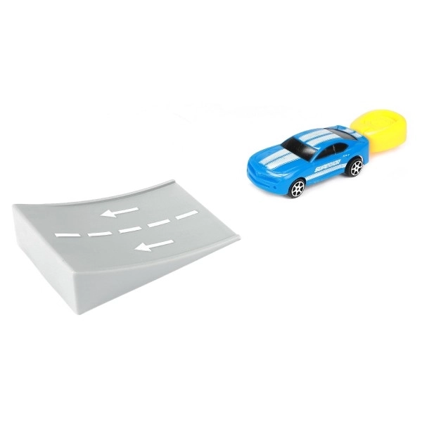 Vystřelovací auto s rampou