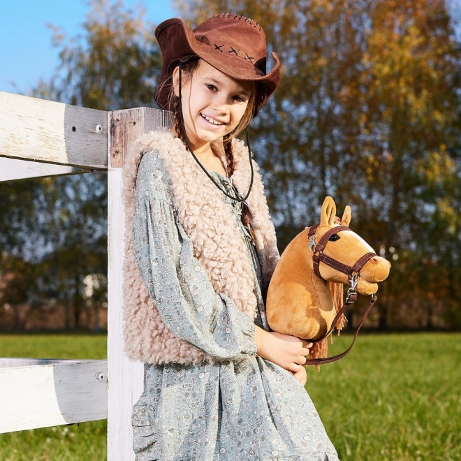 Hobby Horse HOPPIHORSE A4 Kaštanová Hněď