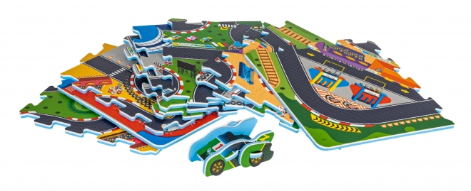 Puzzle Mat Rally Track