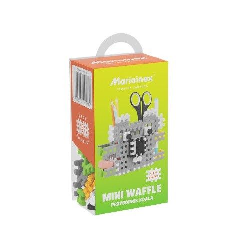 Stavební kostky Mini Waffle - koala toolbox 70 kusů
