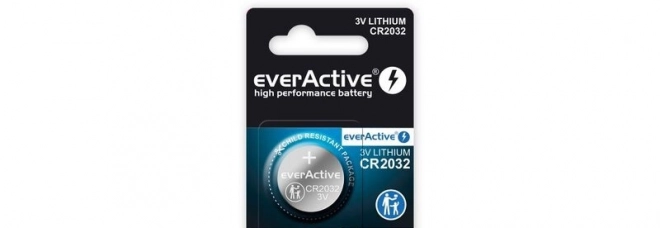 EverActive lithiová baterie CR2032 blistr 1 ks