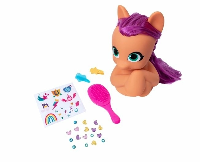 Hasbro My Little Pony kadeřnická hlava Sunny Starscout