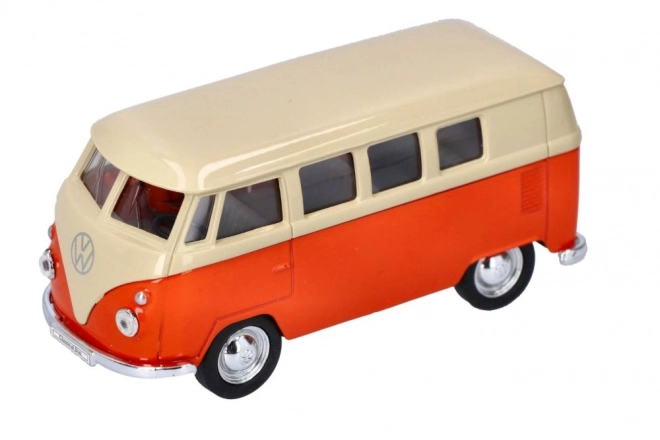 Kovový model autobusu Volkswagen T1