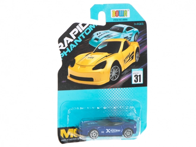 Kovový model auta – Modrý