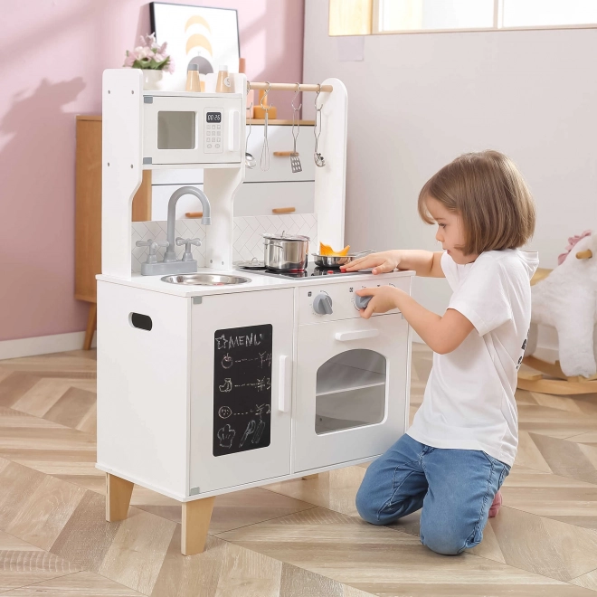 Dětská dřevěná kuchyňka VIGA PolarB se světlem a zvukem