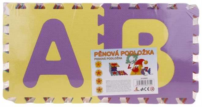 Pěnové puzzle abeceda 26 ks