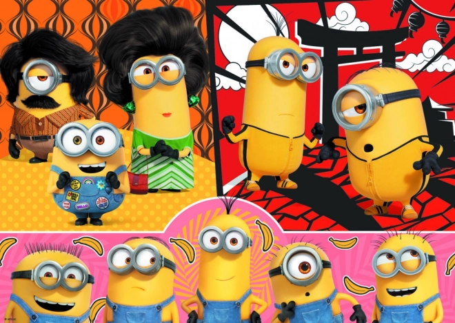 Puzzle Minions akční zábava trefl