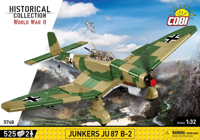 COBI 5748 II WW Junkers JU 87 B,-2 1:32, 525 k, 2 f