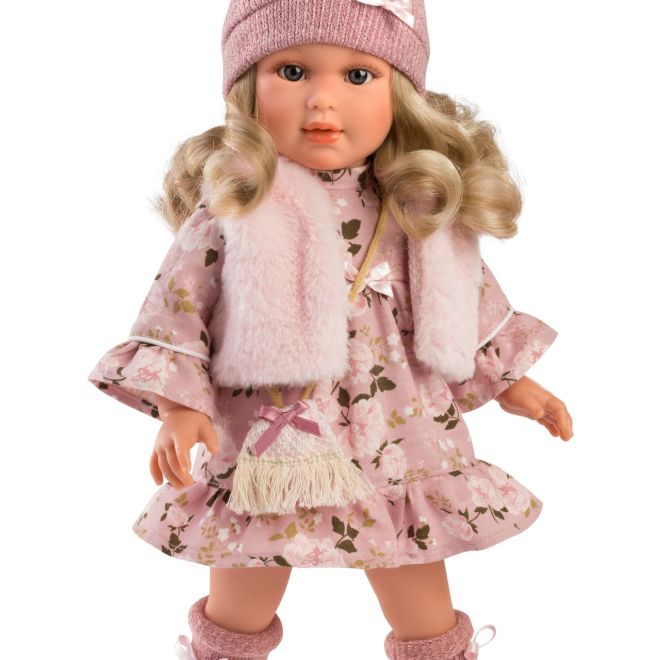 Llorens 54042 ANNA - realistická panenka s měkkým látkovým tělem  - 40 cm