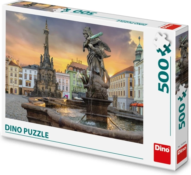 Dino puzzle Olomouc 500 dílků