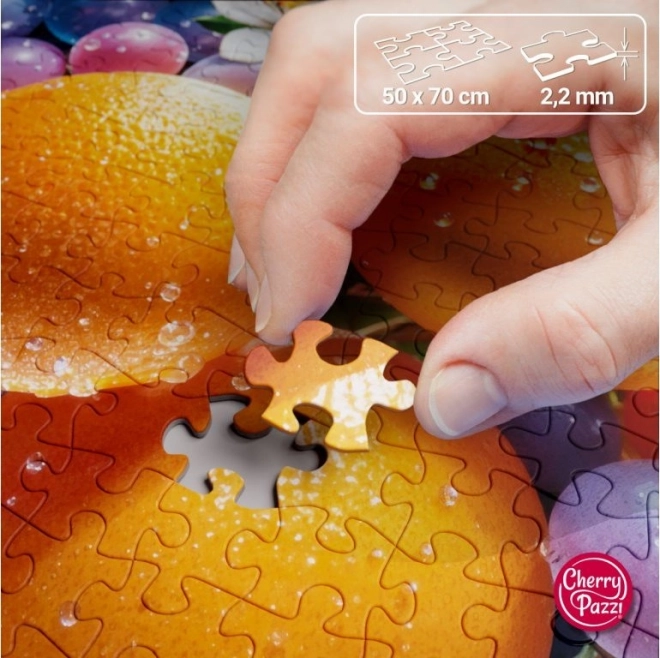 Puzzle prosluněné ovoce