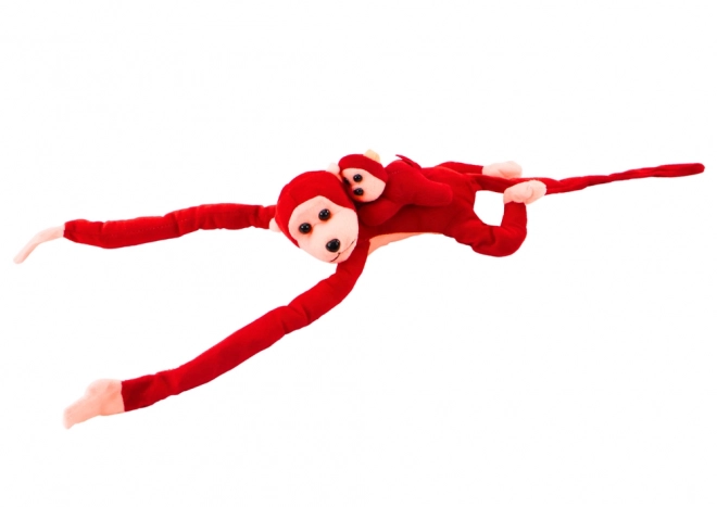 Plyšový maskot Baby Monkey Red 90 cm