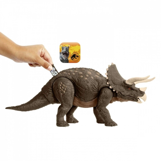 Jurský svět Eco Triceratops Ochránce životního prostředí figurka