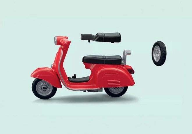 Garáž Vespa z 60. let od PLAYMOBIL