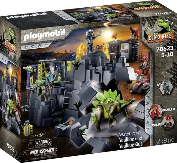 Playmobil dinosauří skála interaktivní sada