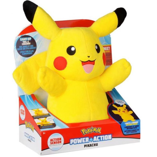 Pokémon Power Action Pikachu -  interaktivní plyš