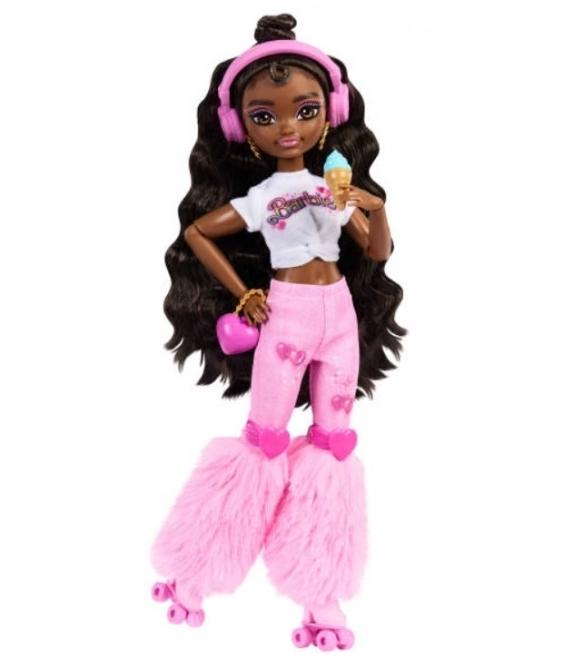 Lalka Barbie Dream Besties Brooklyn na kolečkových bruslích
