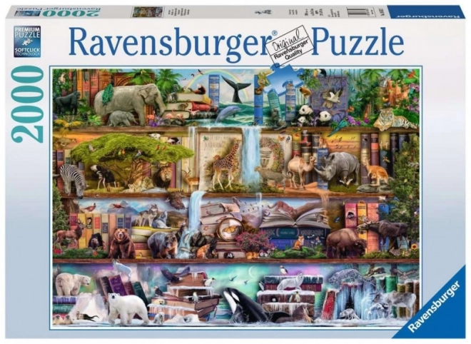 Puzzle Ravensburger Království divokých zvířat 2000 dílků