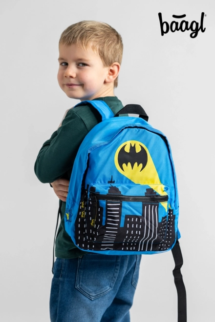 BAAGL Předškolní batoh Batman modrý