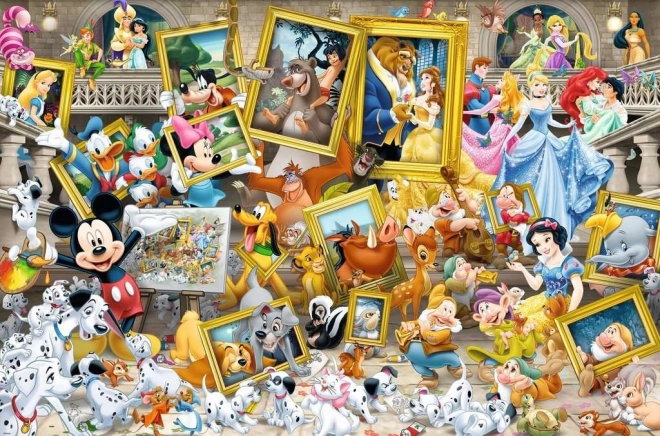 Puzzle 5000 prvků Disneyho postavičky