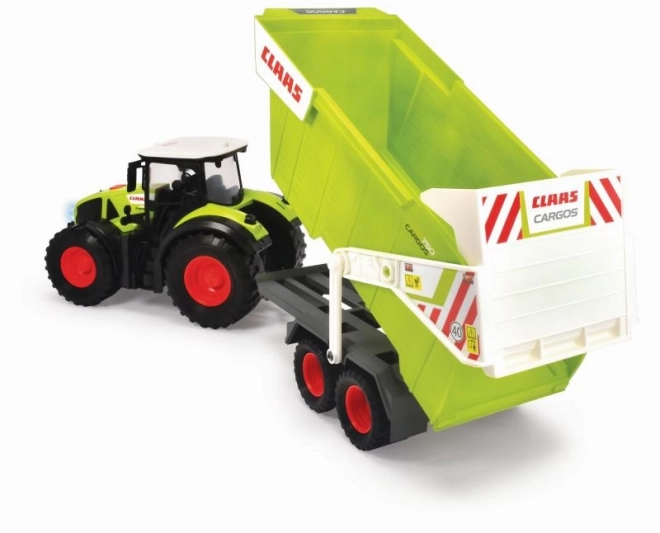 Traktor CLAAS s přívěsem 64 cm