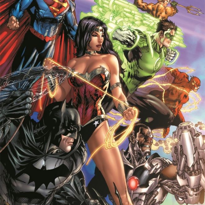 Puzzle 1000 dílků Compact DC Comics Justice League