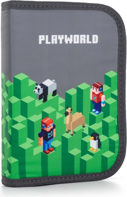 OXYBAG Školní penál jednopatrový Playworld