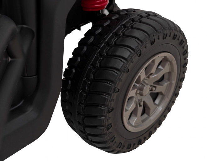 Dětské autíčko Pick-Up Speed 900 Blue + pohon 4x4 + pohyblivá naběračka + nosič zavazadel + dálkové ovládání + lopata + LED audio