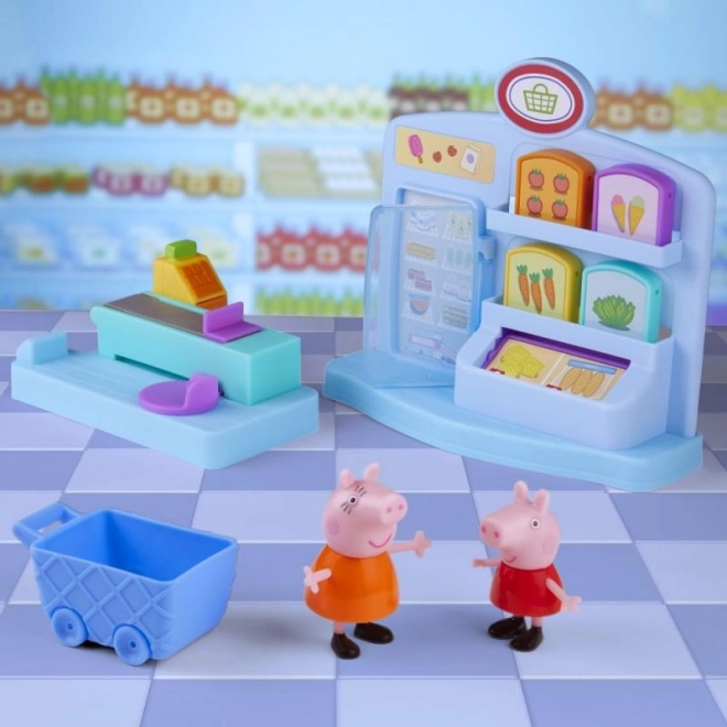 Supermarket s figurkami Prasátko Peppa