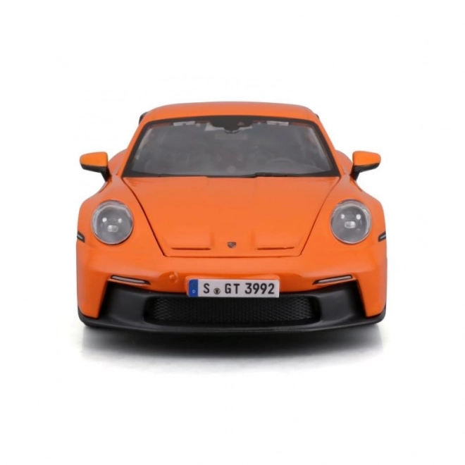 Bburago Porsche 911 GT3 model oranžový 1:24