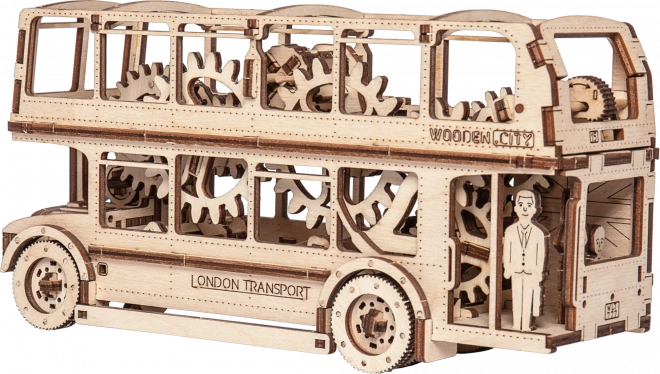 WOODEN CITY 3D puzzle Londýnský autobus 216 dílů