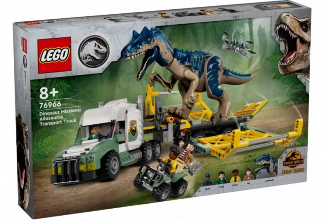 LEGO Jurassic World 76966 Dinosauří mise: Přeprava allosaura