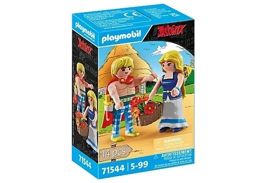 Asterix 71544 Tragicomix a Falbala set