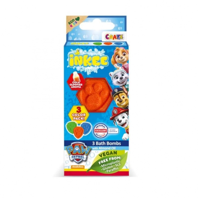 INKEE - Mini pack šumivá bomba - Paw Patrol