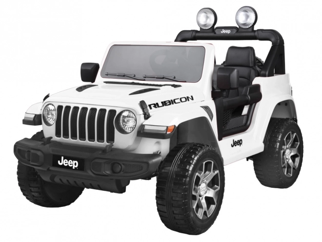 Dětské autíčko na akumulátor Jeep Wrangler Rubicon 4x4 – bílá