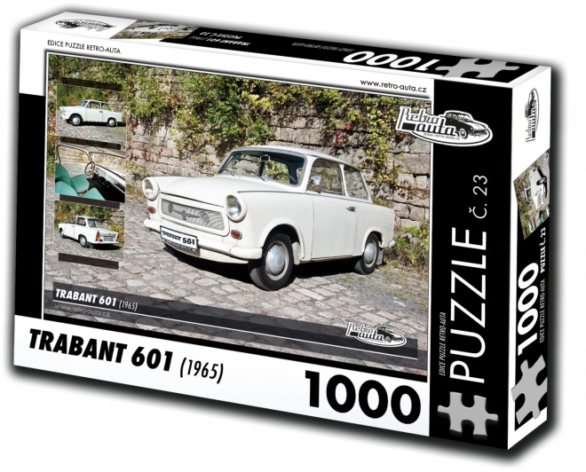 RETRO-AUTA Puzzle č. 23 Trabant 601 (1965) 1000 dílků