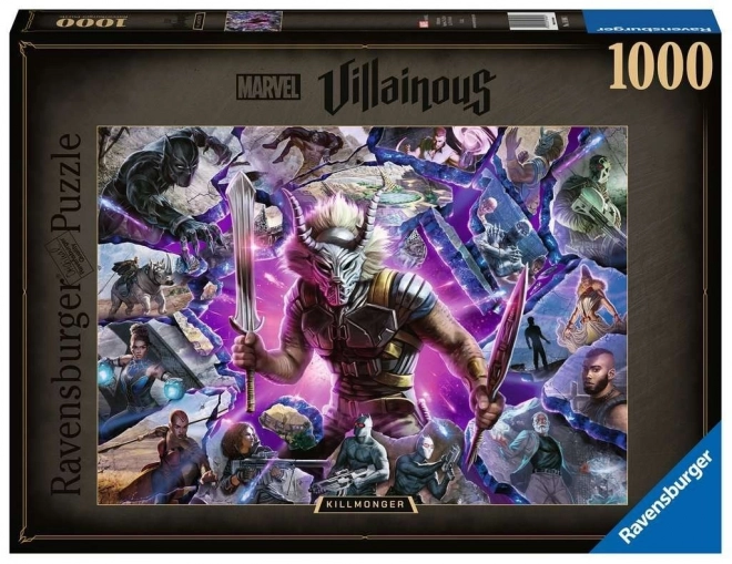 Puzzle 1000 prvků Villainous. Killmonger