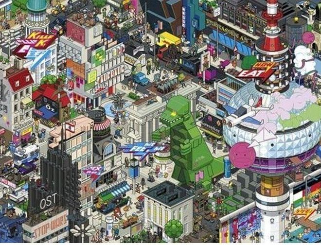 Puzzle 1000 prvků Berlin Quest