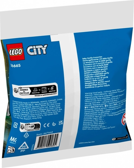 LEGO City 30665 Setkání s malým gorilou