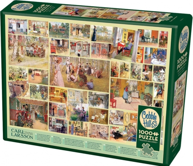 COBBLE HILL Puzzle Carl Larsson 1000 dílků