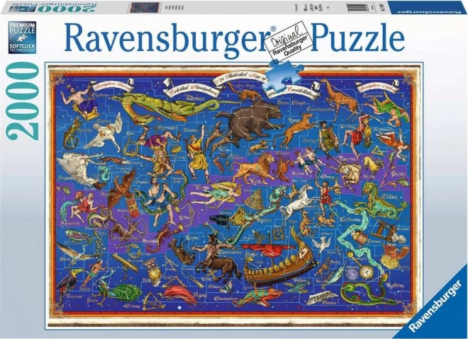 Puzzle Souhvězdí od Ravensburger 2000 dílků