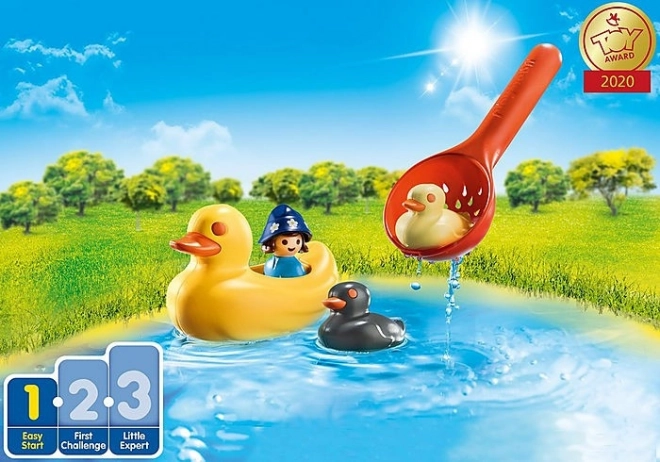 Sada s obrázky 1.2.3 70271 AQUA Rodina kachen
