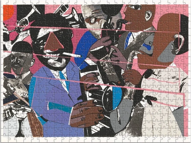 GALISON Oboustranné puzzle Romare Bearden x DreamYard 500 dílků