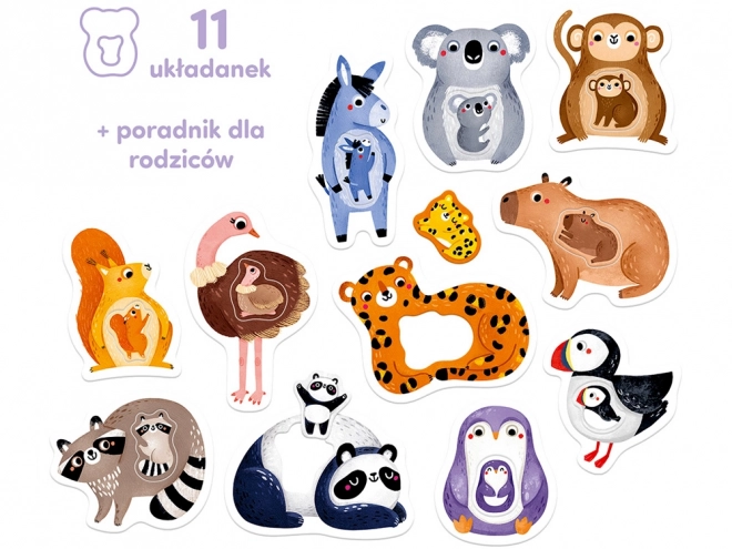 První skládačka - Maminka a já