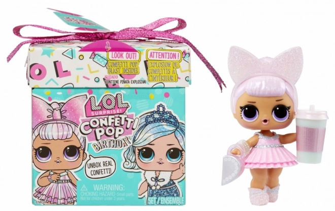 L.O.L. Surprise Confetti Pop Narozeninová panenka 1 ks